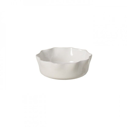 Cook & Host - White - Small Ruffle Pie Dish 7"