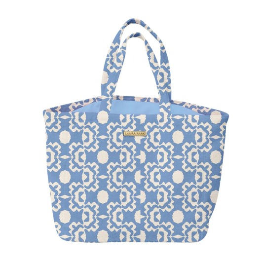 Aspen Chambray - Terry Beach Tote