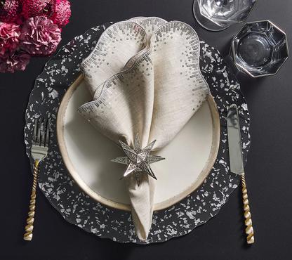 KSB Stardust Placemat - Silver and Clear (Retired)