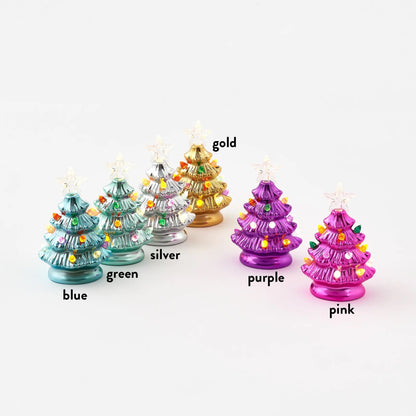 OHD Christmas Tree Light 4.75" - Silver