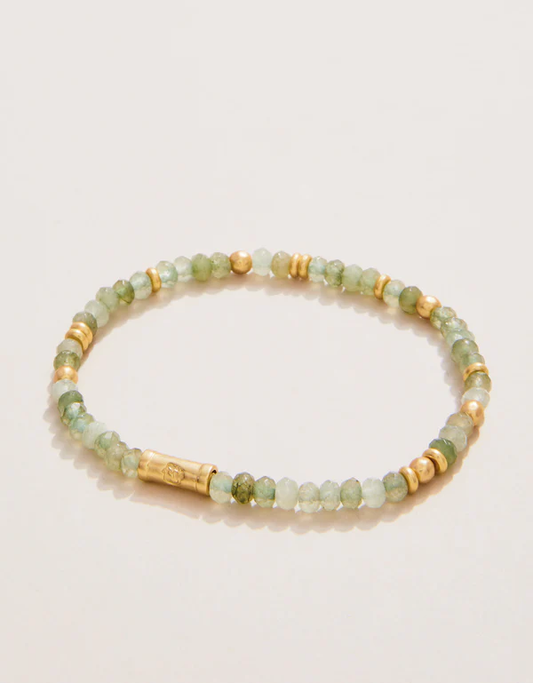 SPT B Stone Stretch Bracelet - Green