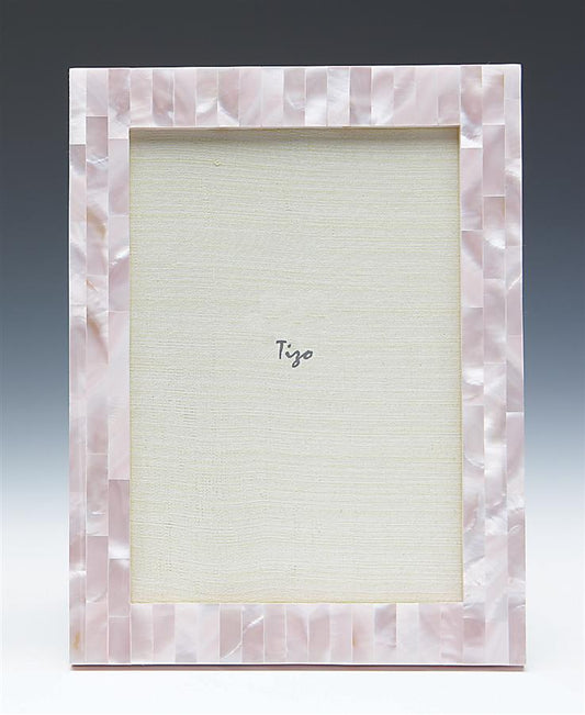 TZD Mother of Pearl Frame - Pink - 4x6