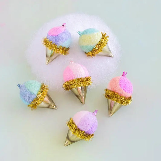 Snowcone Ornament 4"