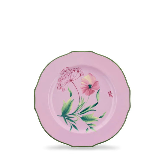 Florenza - Malva (Pink) - Dessert Plate 8.6"