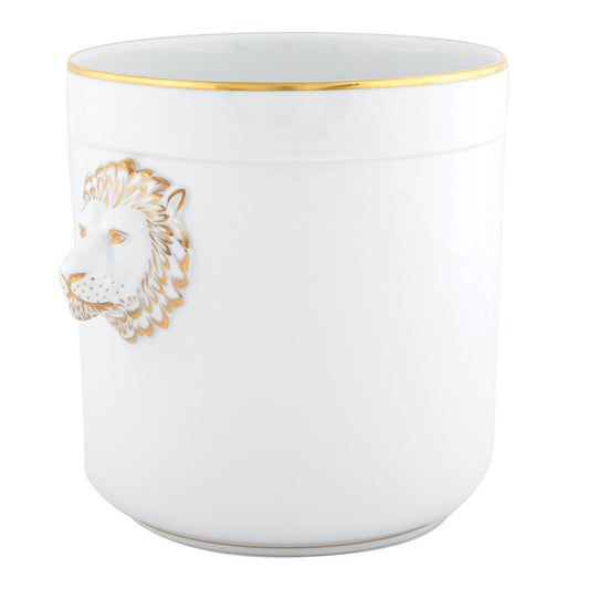 Gwendolyn - Cachepot with Lion Heads