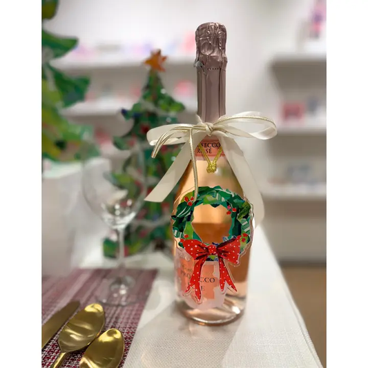 LDN Red Berry Wreath Ornament