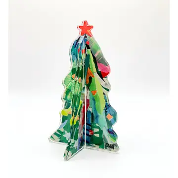 LDN 3-D Adorned Christmas Tree Collection - Dark Green