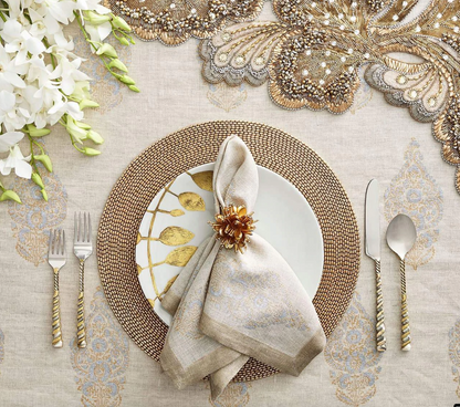 KSB Starburst Napkin Ring - Gold