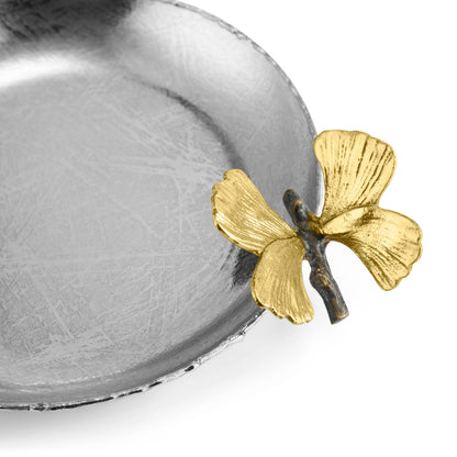 MAR Butterfly Ginkgo - Round Trinket Tray (175766)