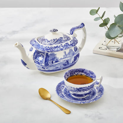 Blue Italian Tea Pot