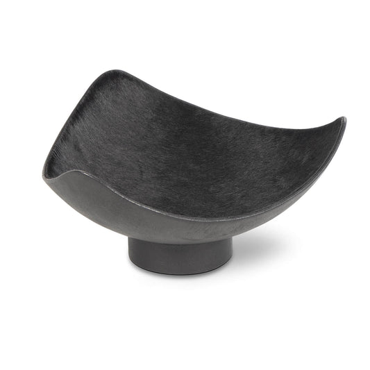 RGA Bentley Black Hide Bowl - Large 10"