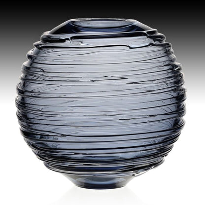 Miranda - Globe Vase - Steel Blue - 9"