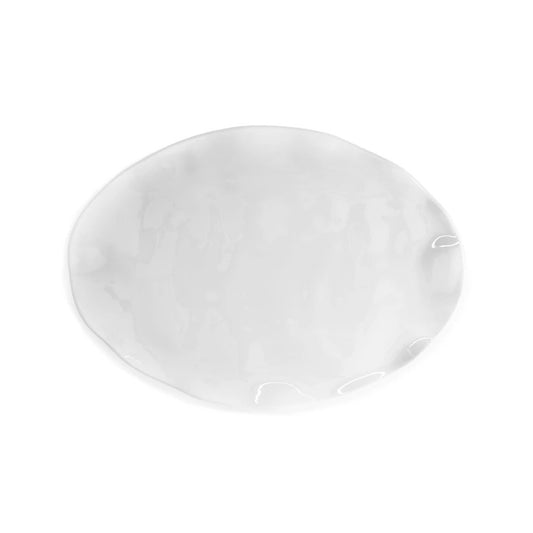 QSD Ruffle Small Melamine Oval Platter 14"