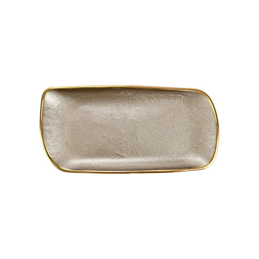 VTR Metallic Glass - Rectangle Tray - Fawn 11" (Retired)