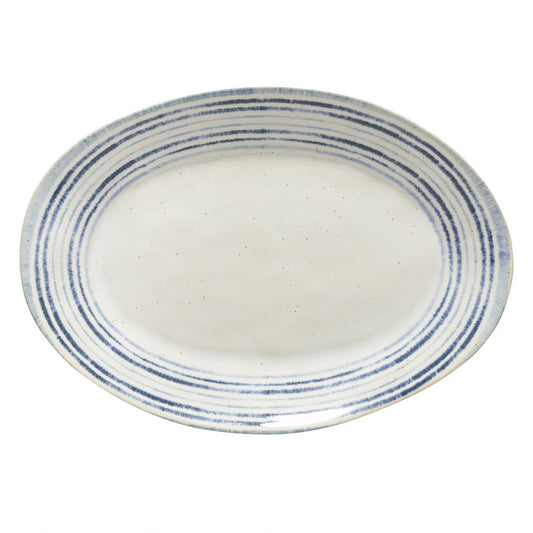 Nantucket - White - Oval Platter 16" (Retired)
