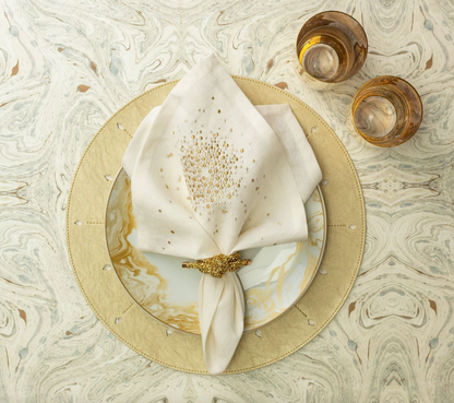 KSB Glam Knot Napkin Ring - Gold