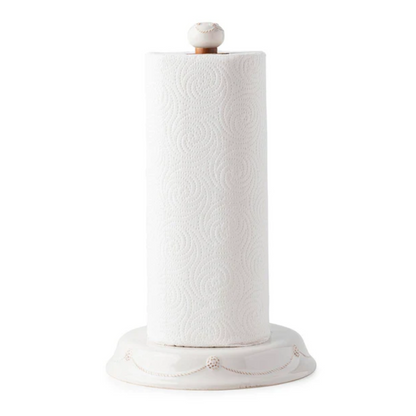 JLK Berry and Thread - Whitewash - Paper Towel Holder