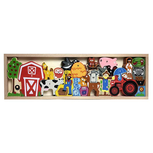 Farm A To Z Puzzle & Playset