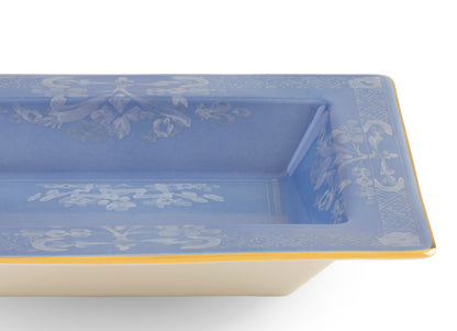 Oriente Italiano - Pervinca - Rectangular Change Tray 7.48"