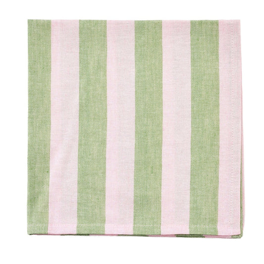 Palm Beach Stripe Napkin - Pink
