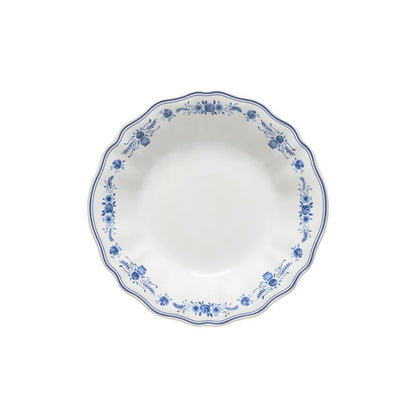 Vila - White & Blue - Pasta Bowl 9"