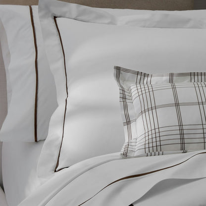 August Plaid - Duvet Cover - Sable - Full/Queen 90x96
