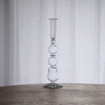 Cambridge - Emma Candlestick - Clear 10.5" - Set of 2