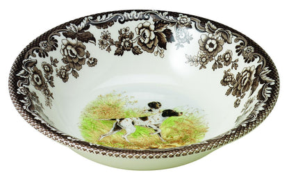 SPD Woodland - Ascot Cereal Bowl 8" - Flat Coated Pointer
