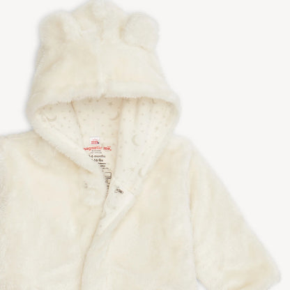 Minky Jacket - Cloud White -