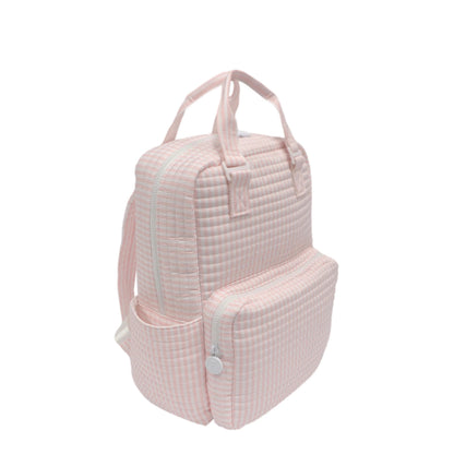 Quilted All-You-Need Bundle - 3 Pc Set - Pimlico Stripe - Pink