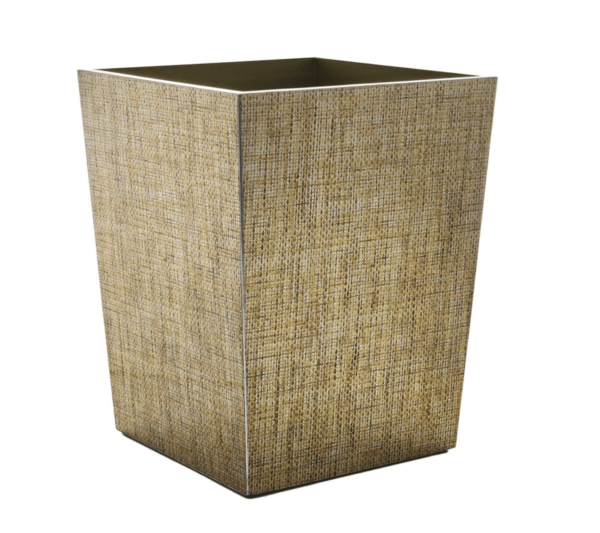 KSB Angkor Brown & Gold Waste Basket