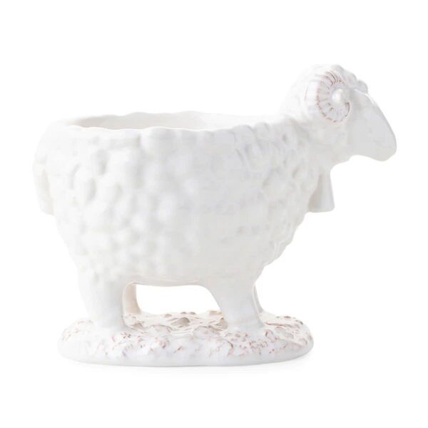 JLK Clever Creatures - Renoir Ram Serving Bowl