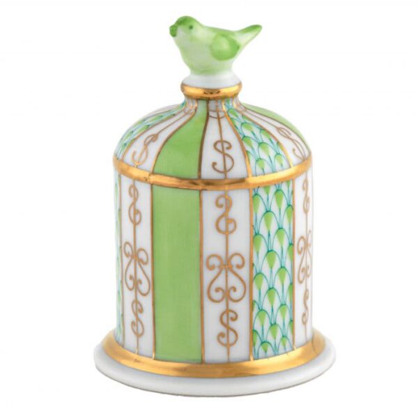 HND Figurine - Birdcage - Key Lime