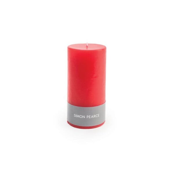 SMP Pillar Candle - Holiday Red - 3x6