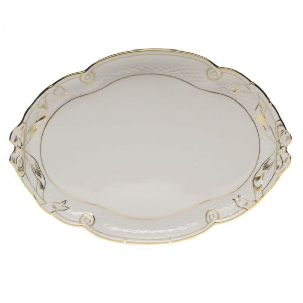 HND Golden Edge - Ribbon Tray 15.75"