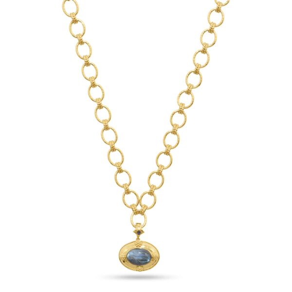 CDW N Cleopatra - Pendant Necklace in Gold & Lab