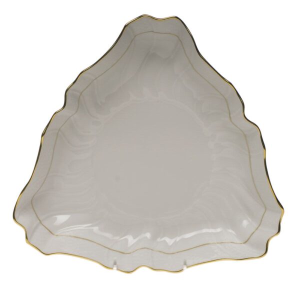 HND Golden Edge - Triangle Dish 9.5"