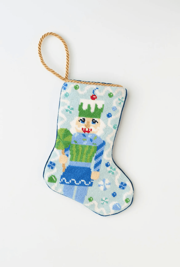 Bauble Stocking -  Sugary Sweet Nutcracker in Blue