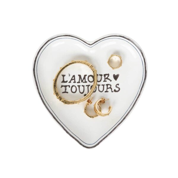 JLK L'Amour Toujours Heart Tray 7" - Image 2